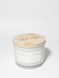 Sand + Paws Ocean Mist 12 oz Cozy scented candle