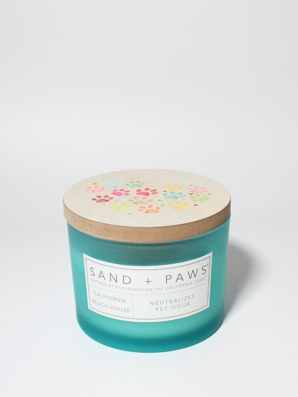 Sand + Paws California Beach House 12 oz Cozy scented candle