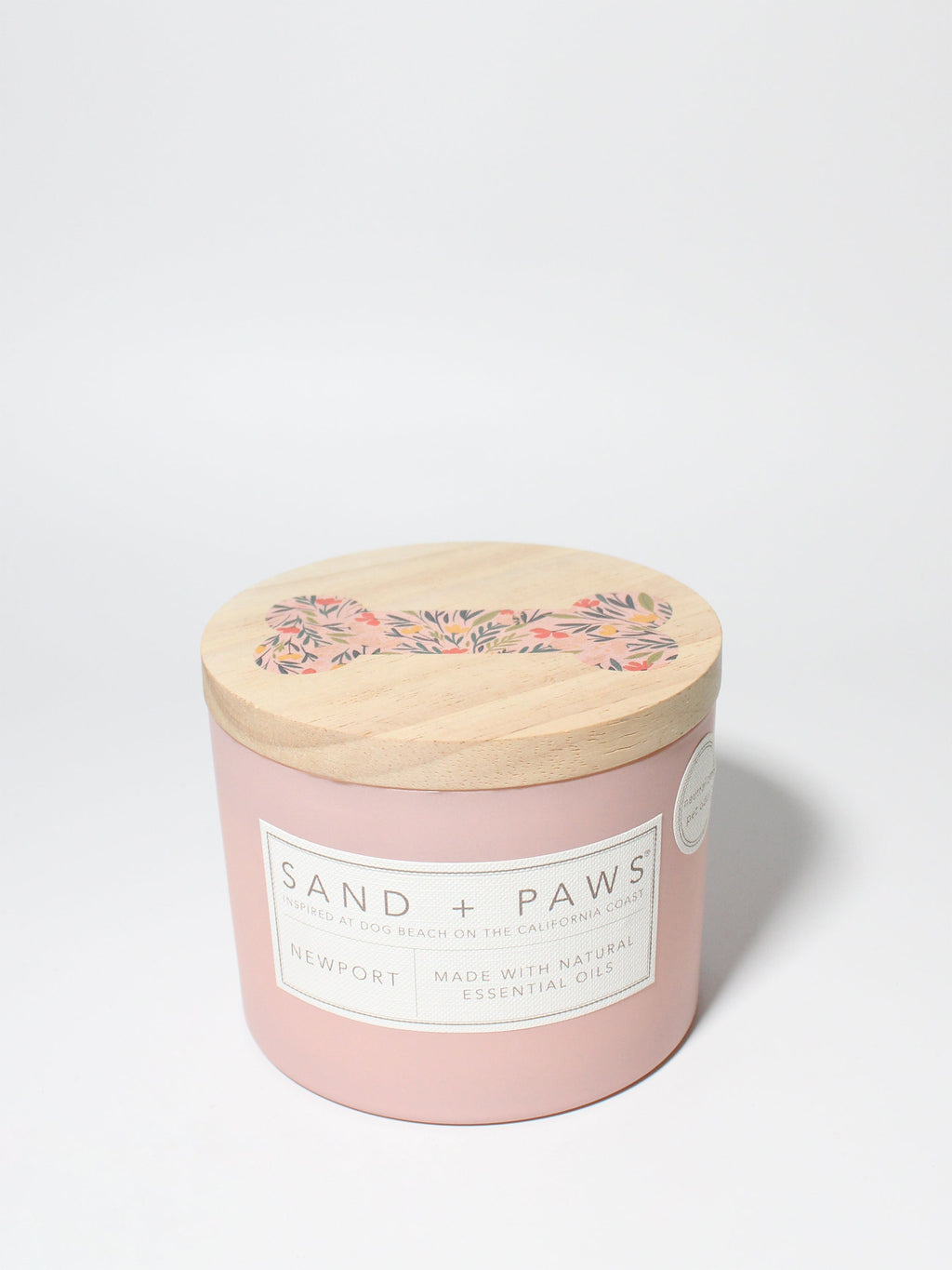 Sand + Paws Newport 12 oz Cozy scented candle