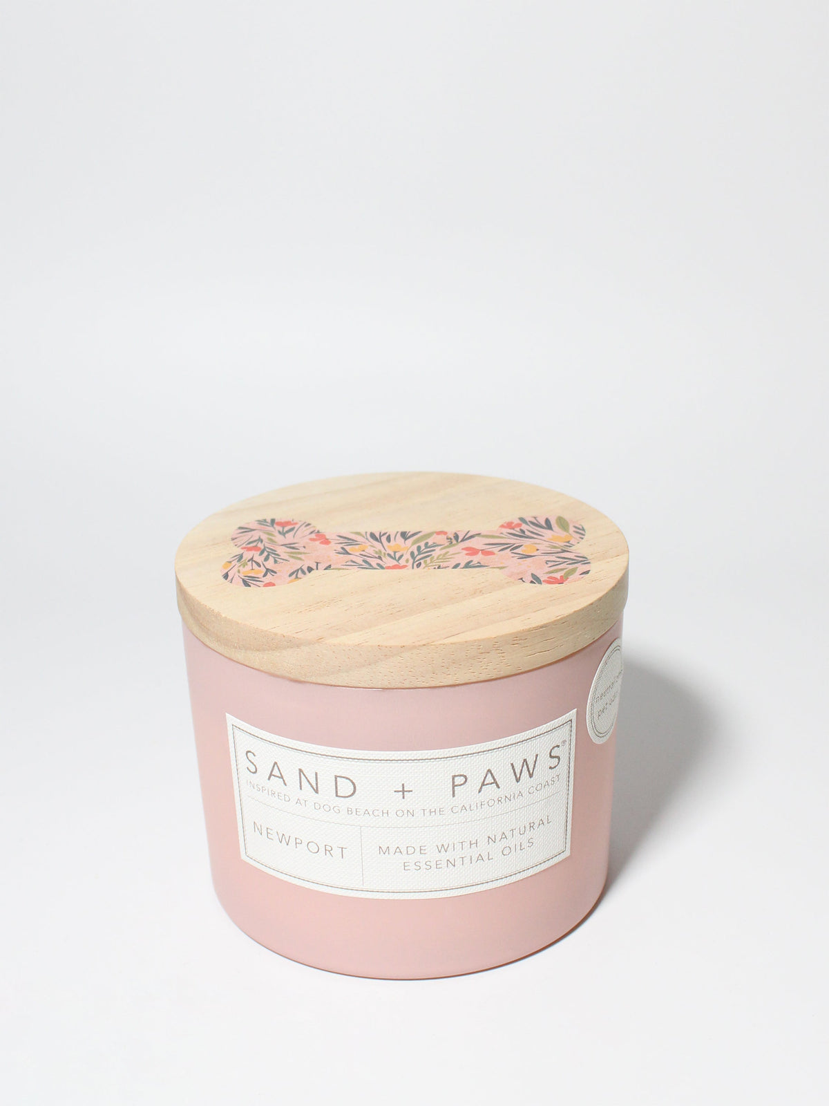 Sand + Paws Newport 12 oz Cozy scented candle