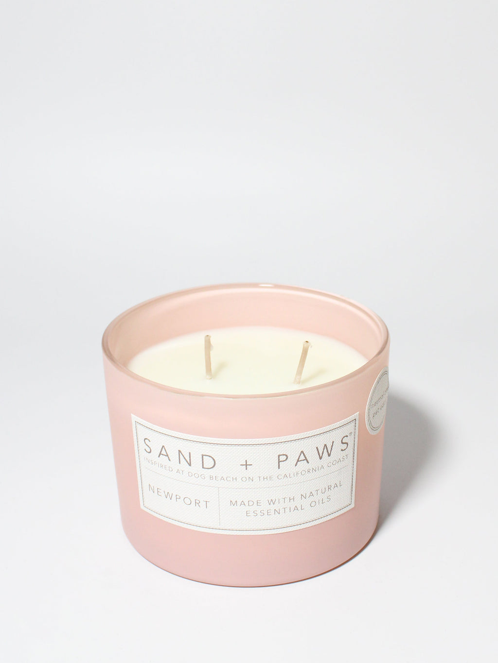 Sand + Paws Newport 12 oz Cozy scented candle