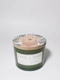 Sand + Paws Clean Waves 12 oz Cozy scented candle
