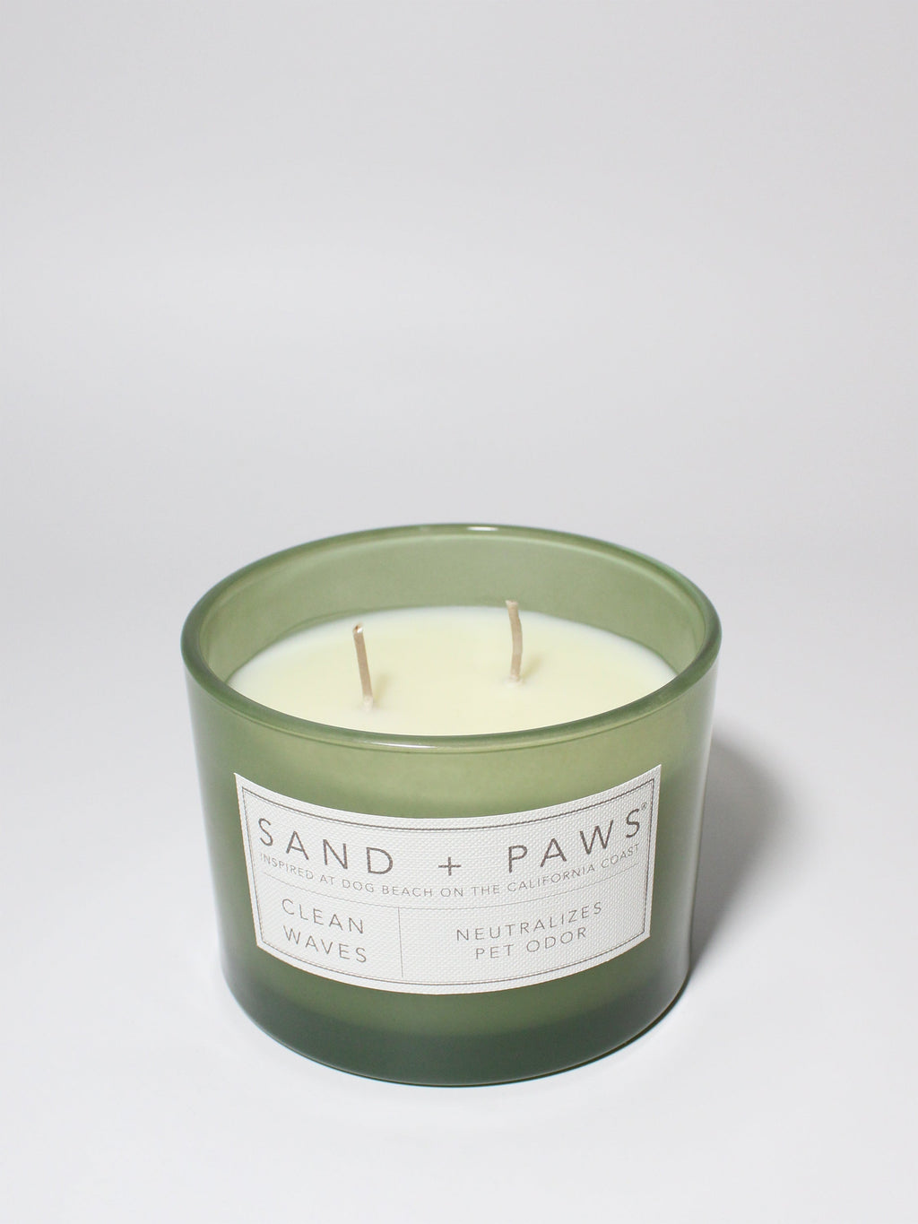 Sand + Paws Clean Waves 12 oz Cozy scented candle