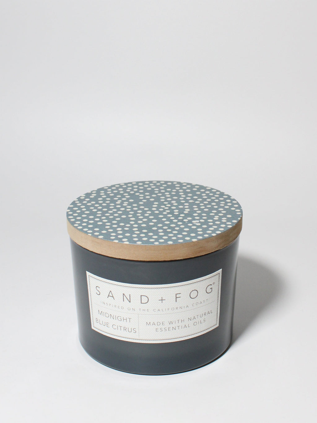 Midnight Blue Citrus 12 oz Cozy scented candle