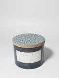 Midnight Blue Citrus 12 oz Cozy scented candle