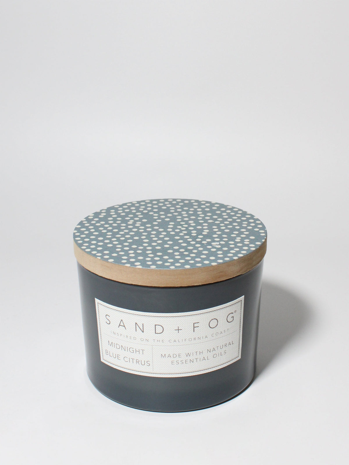 Midnight Blue Citrus 12 oz Cozy scented candle