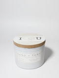 Sand + Paws Island Orchid 12 oz Cozy scented candle