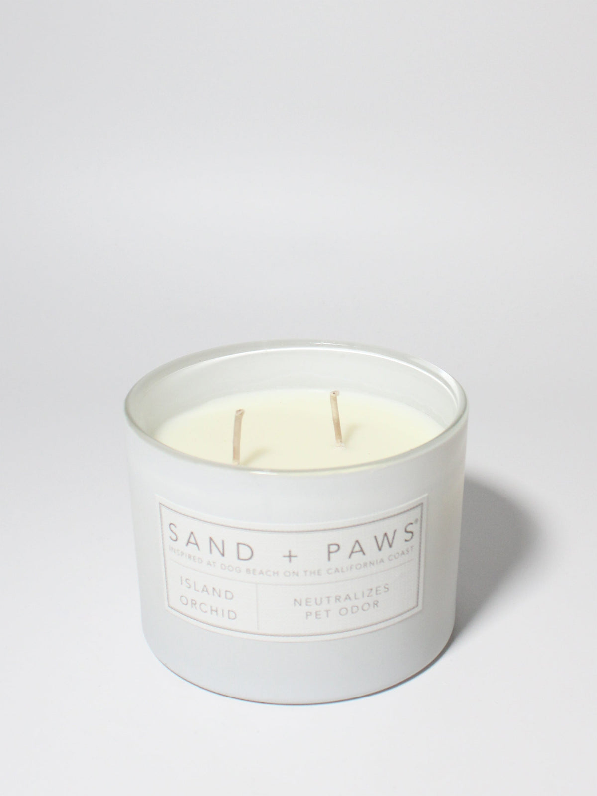 Sand + Paws Island Orchid 12 oz Cozy scented candle