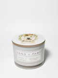 Sand + Paws Mango Tangerine 12 oz Cozy scented candle