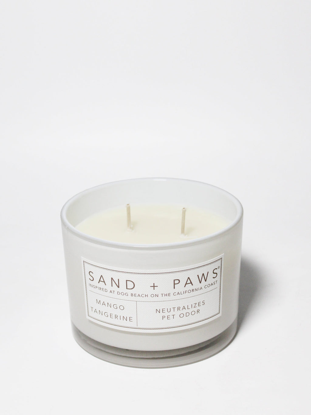 Sand + Paws Mango Tangerine 12 oz Cozy scented candle