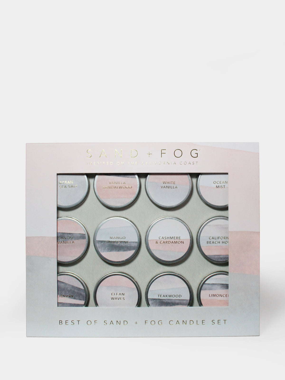 Best of Sand + Fog Mini Scented Candle Set