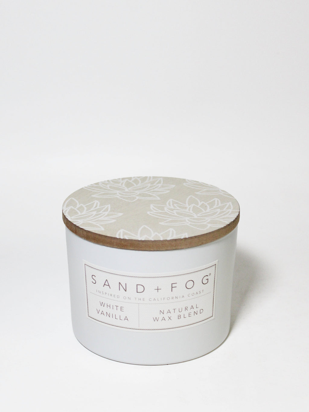 White Vanilla 12 oz Cozy scented candle