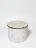 White Vanilla 12 oz Cozy scented candle