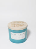 Sand + Paws Golden Citrus 12 oz Cozy scented candle