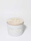 Sand + Paws Lemon & Red Currant 12 oz Cozy scented candle