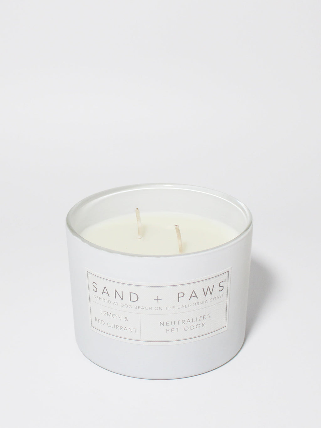 Sand + Paws Lemon & Red Currant 12 oz Cozy scented candle