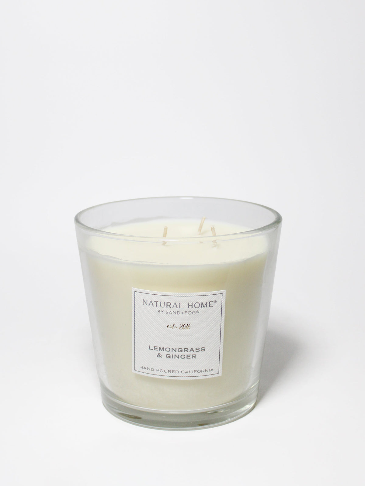 Lemongrass & Ginger Natural Home 31 oz Cozy scented candle