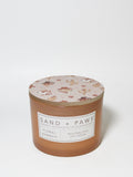 Sand + Paws Floral Bamboo 12 oz Cozy scented candle
