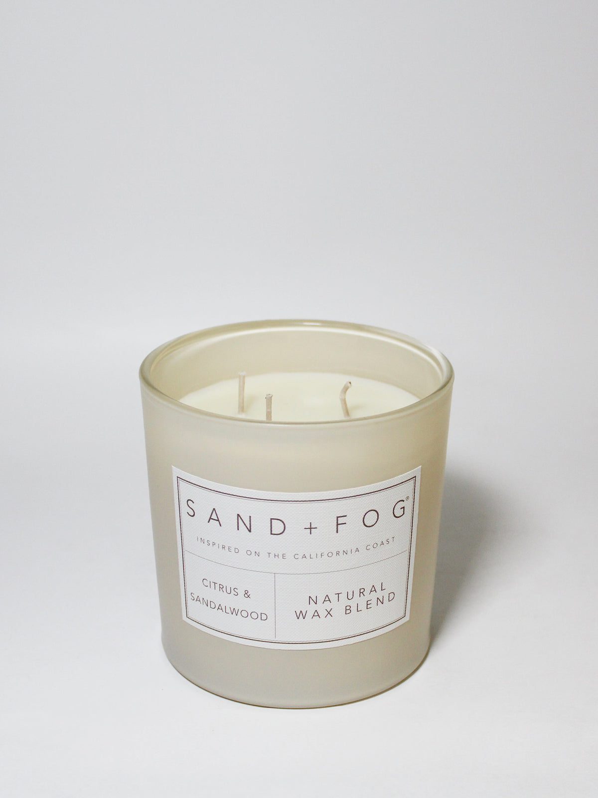 Citrus & Sandalwood 21 oz Cozy scented candle