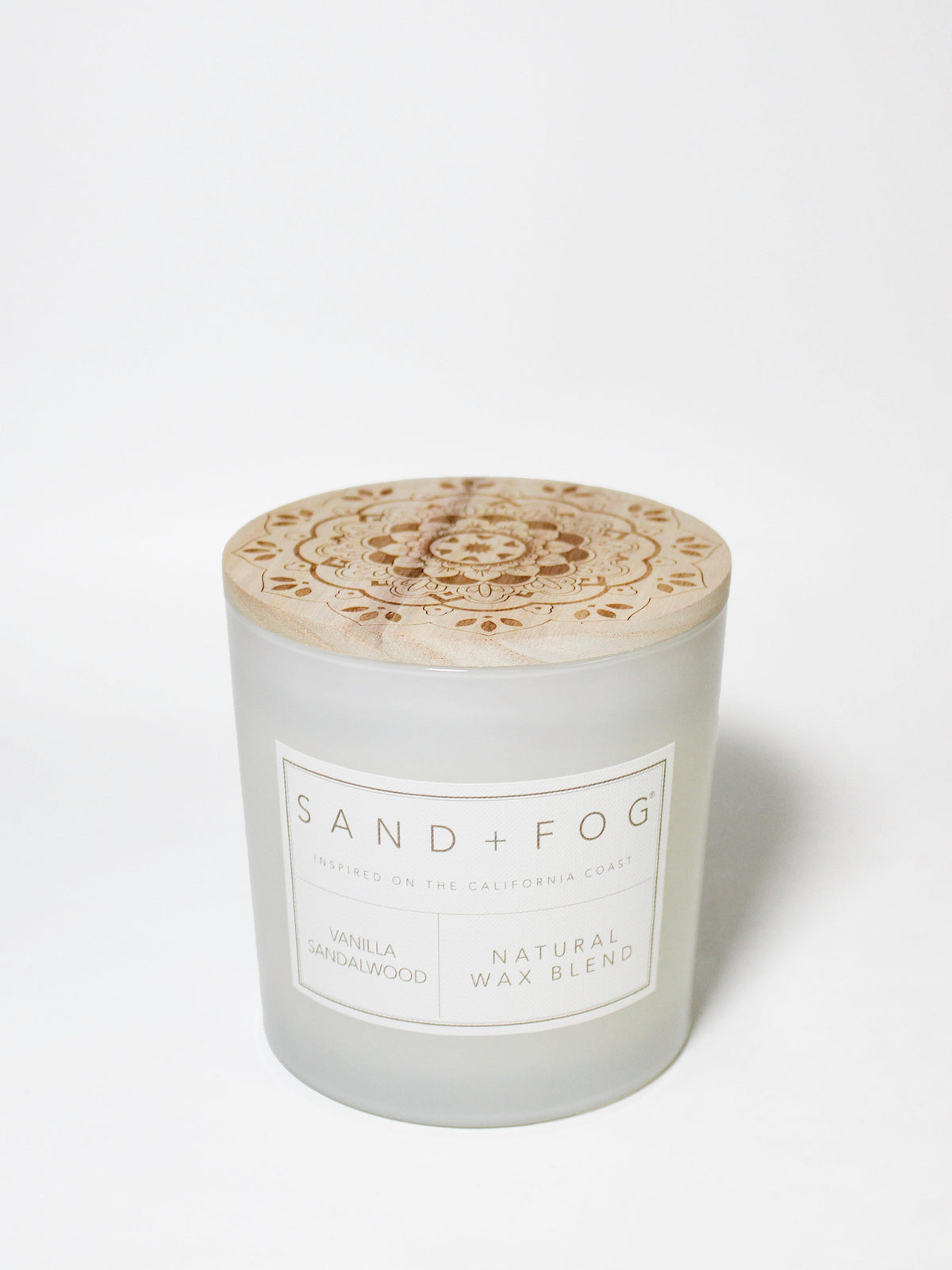 Vanilla Sandalwood 21 oz Cozy scented candle
