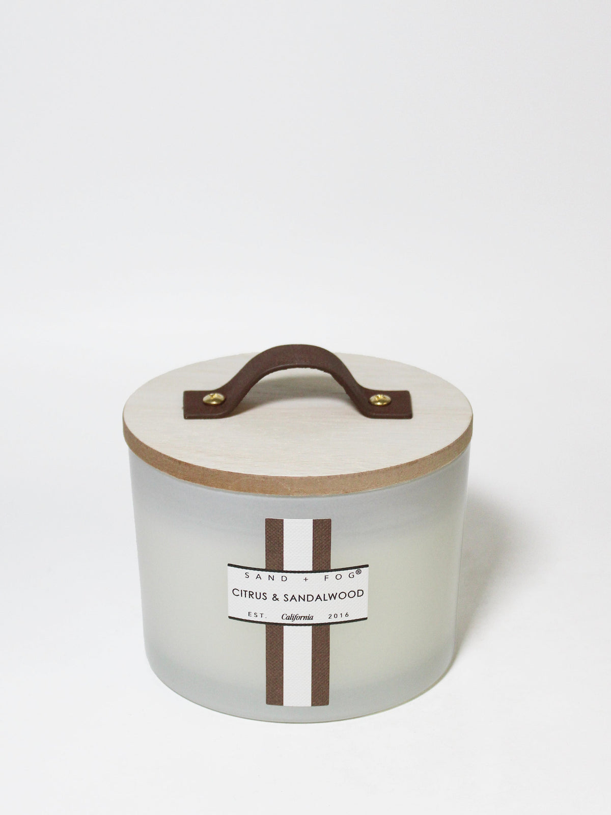 Citrus & Sandalwood 12 oz Cozy scented candle