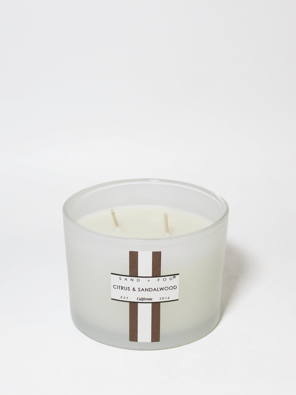 Citrus & Sandalwood 12 oz Cozy scented candle
