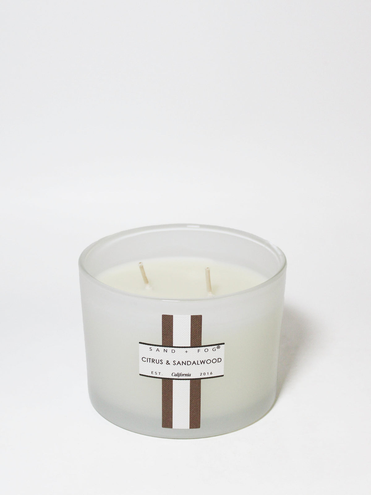 Citrus & Sandalwood 12 oz Cozy scented candle