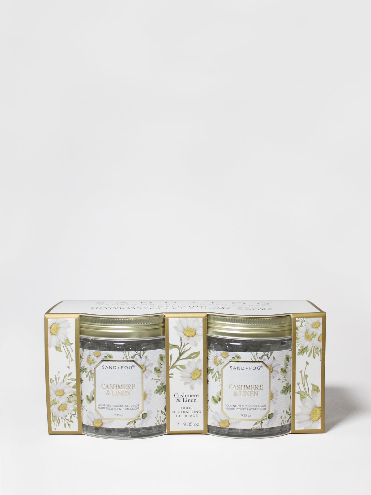 Cashmere & Linen 9.35 oz Long-lasting Gel Scent Beads Pack of 2