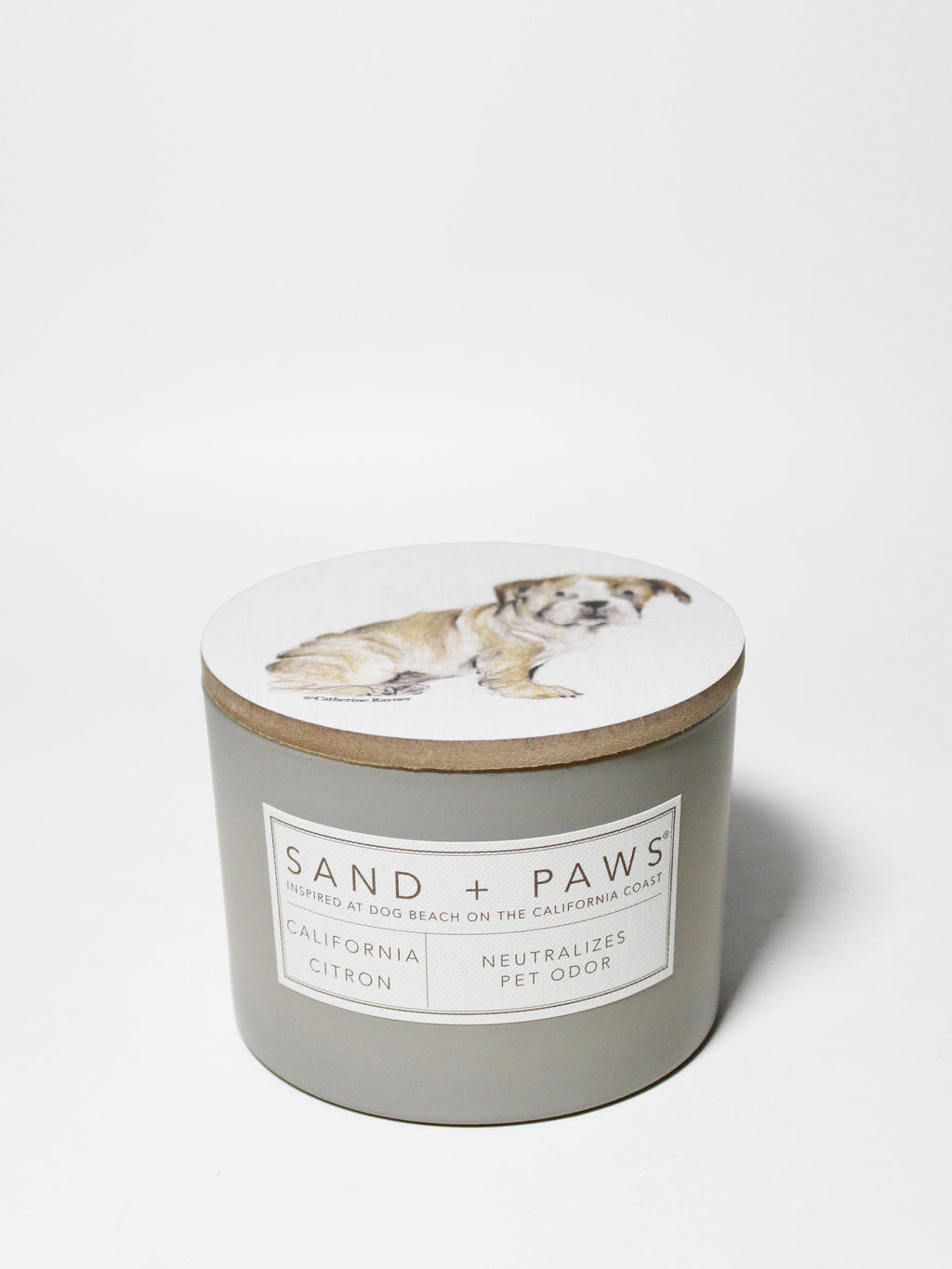 Sand + Paws California Citron 12 oz Cozy scented candle