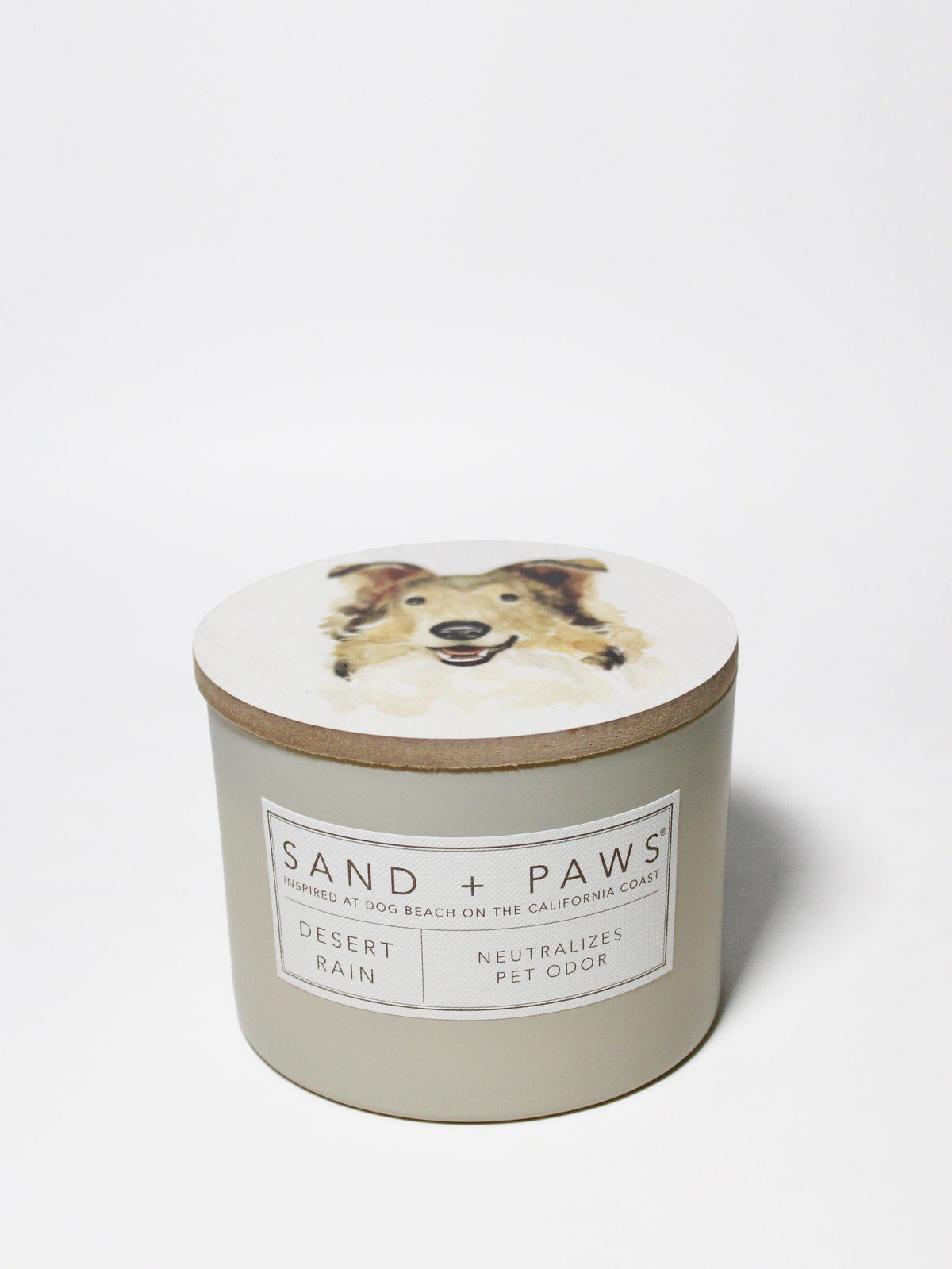 Sand + Paws Desert Rain 12 oz Cozy scented candle