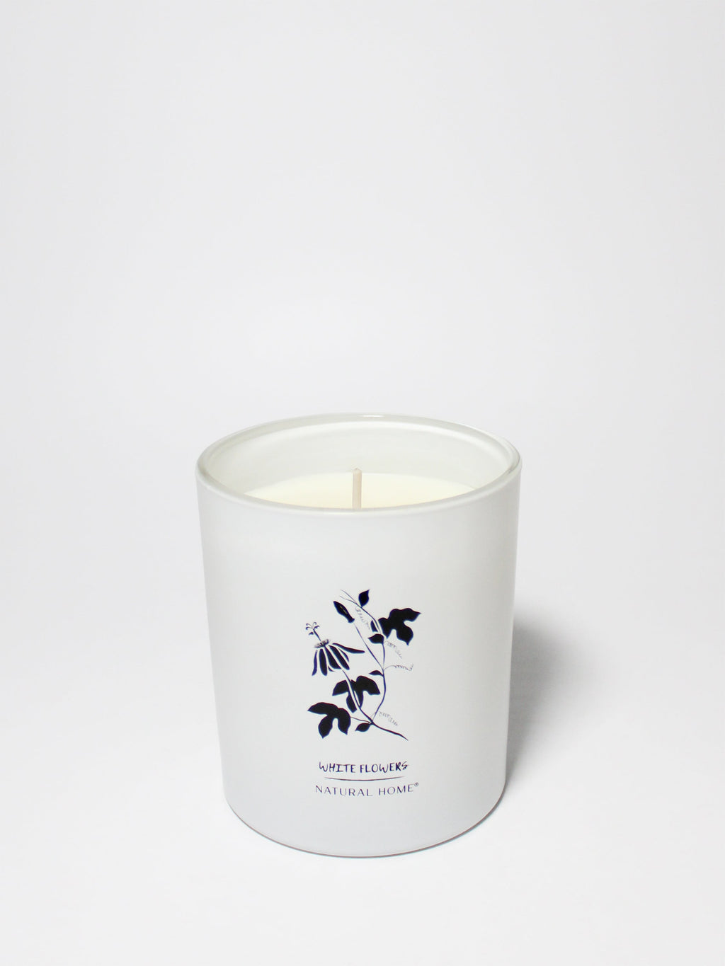 White Flowers Natural Home 11.5 oz Cozy scented candle