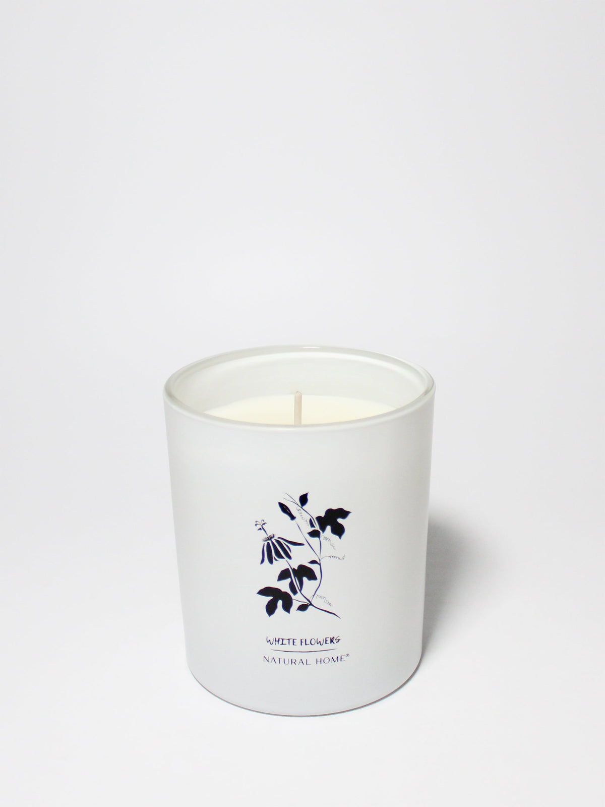 White Flowers Natural Home 11.5 oz Cozy scented candle