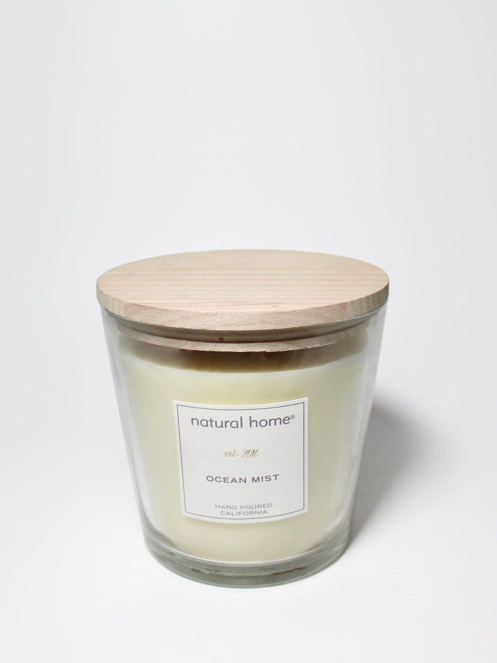 Ocean Mist Natural Home 31 oz Cozy scented candle