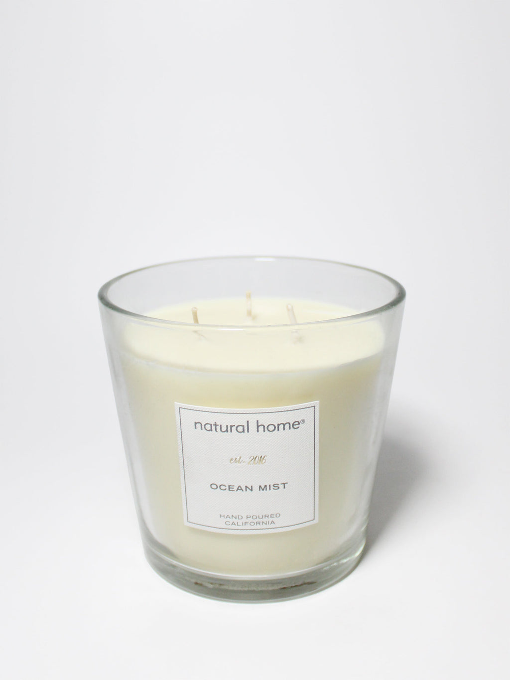 Ocean Mist Natural Home 31 oz Cozy scented candle