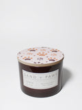 Sand + Paws Amber & Fig 12 oz Cozy scented candle