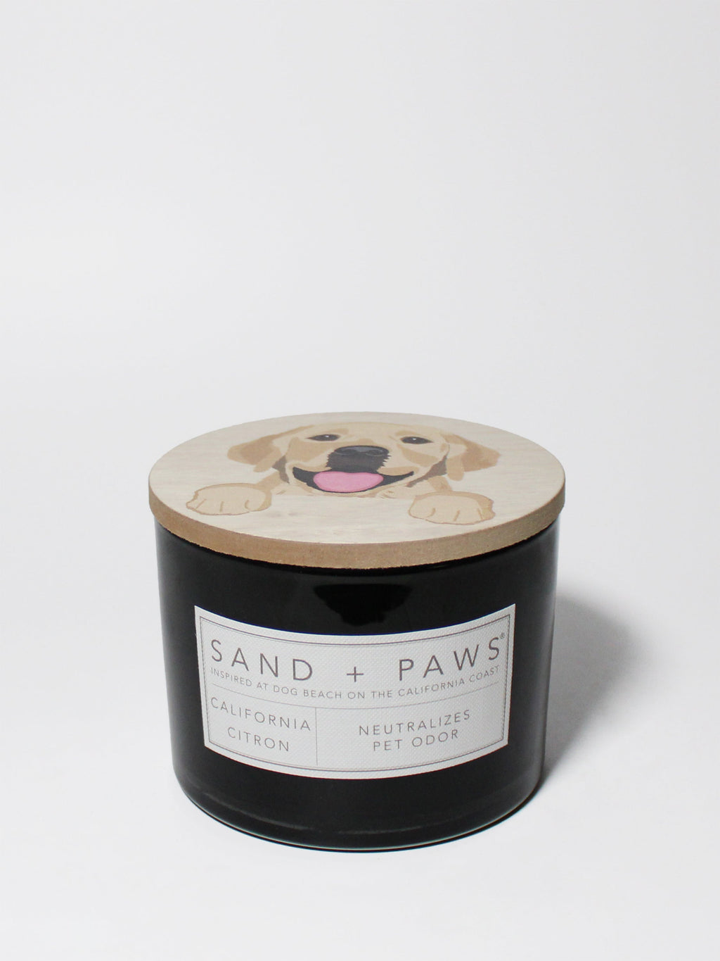 Sand + Paws California Citron 12 oz Cozy scented candle