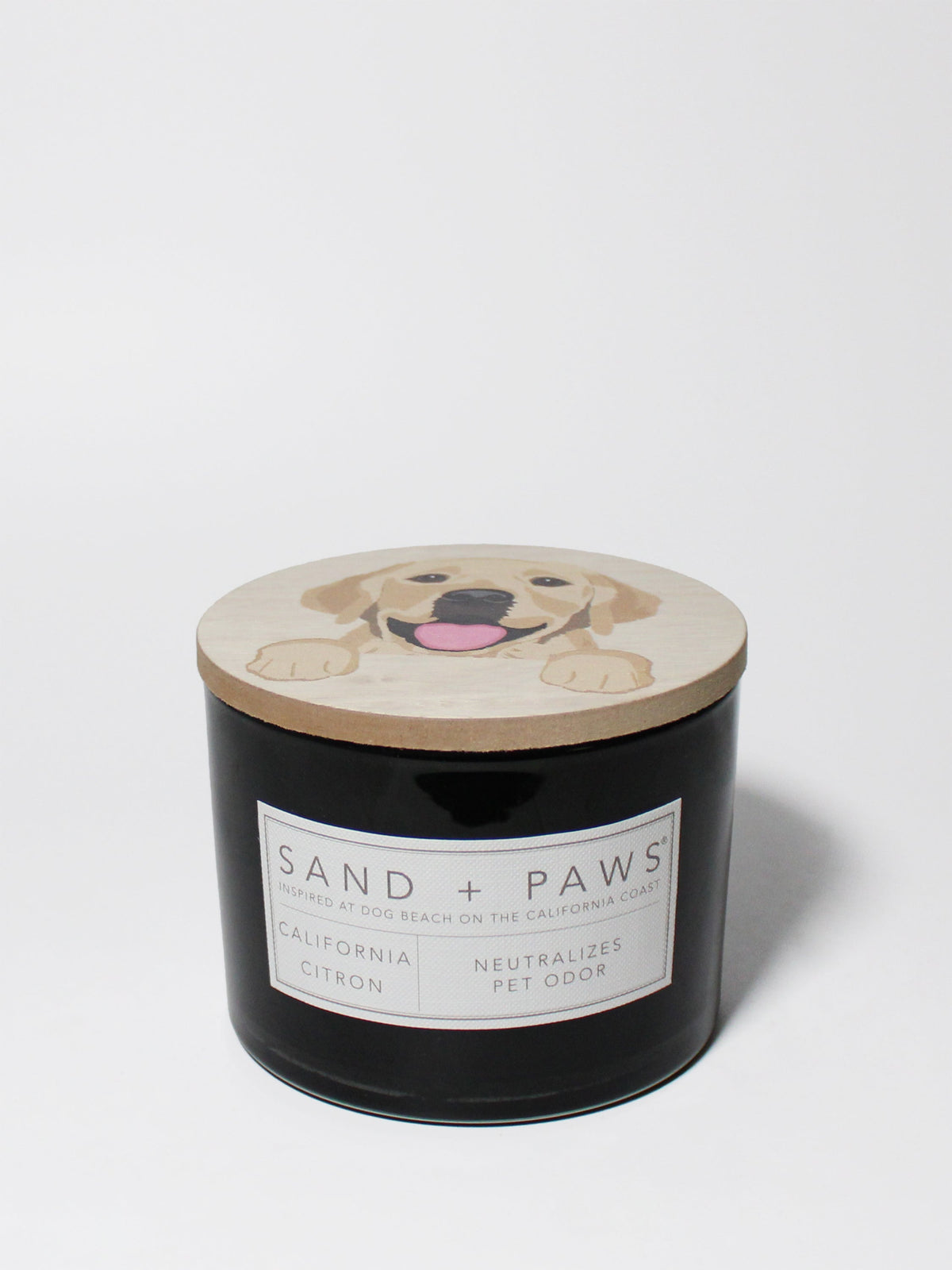Sand + Paws California Citron 12 oz Cozy scented candle