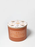Sand + Paws Amber & Fig 12 oz Cozy scented candle