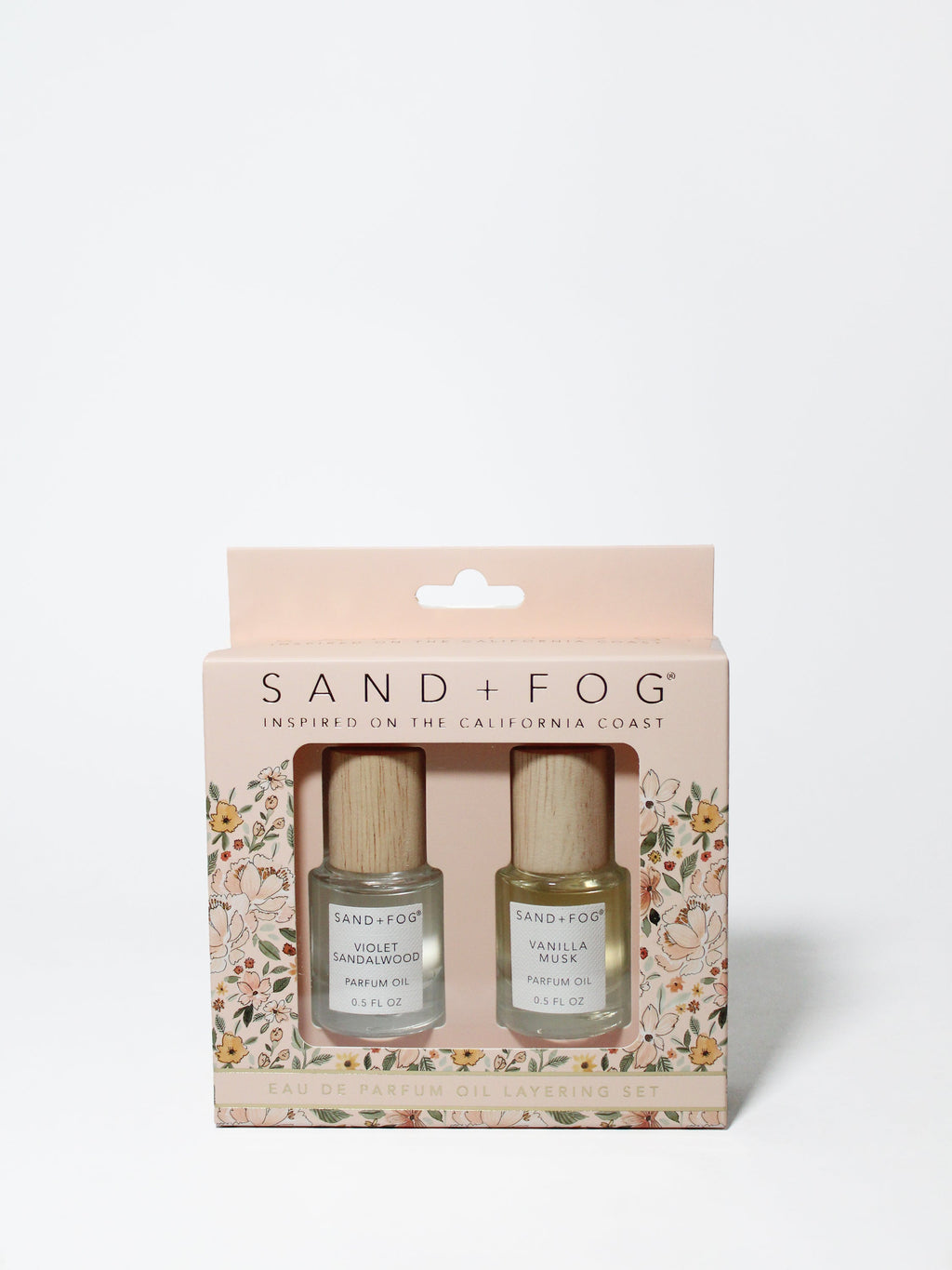Perfume Oil Long-lasting Layering Rollerball Set - Vanilla Blooms Collection