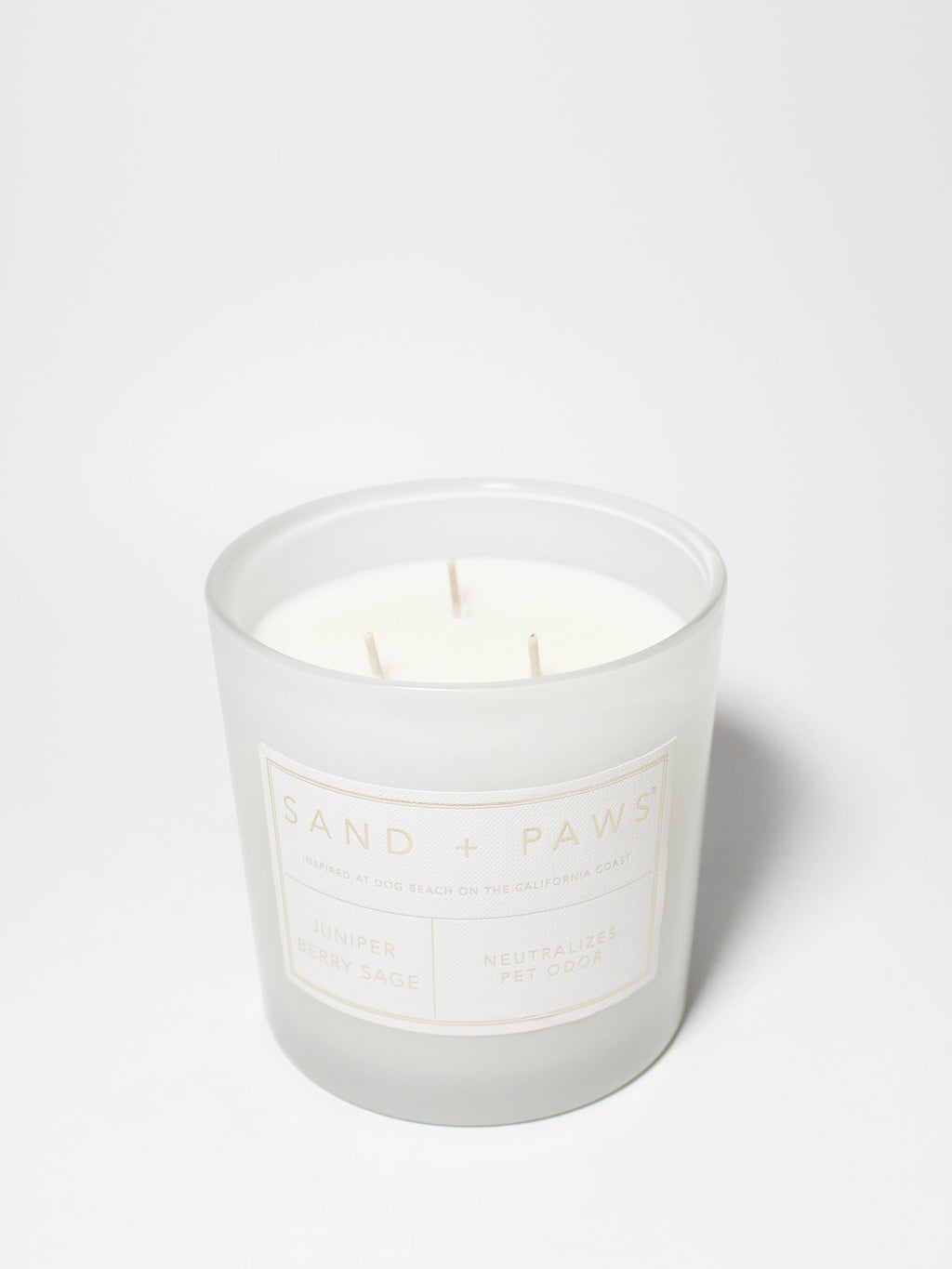 Sand + Paws Juniper Berry Sage 21 oz Cozy scented candle