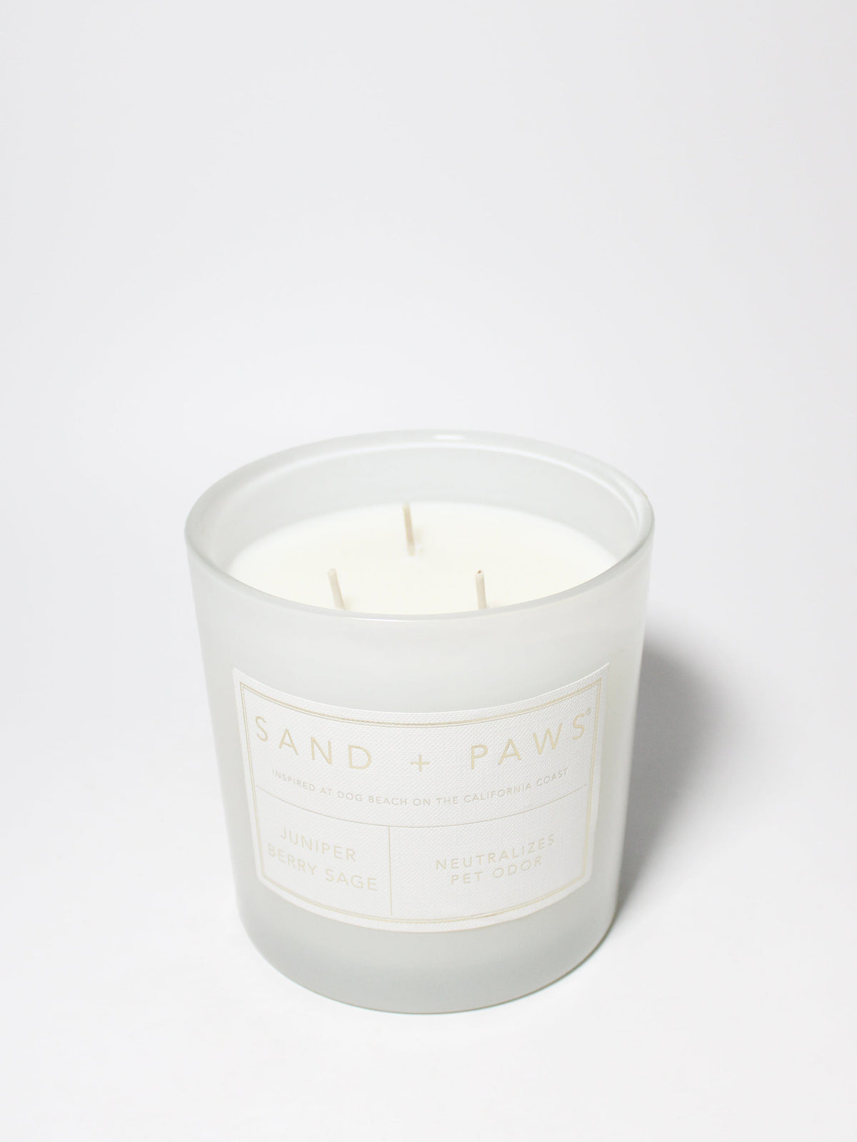 Sand + Paws Juniper Berry Sage 21 oz Cozy scented candle