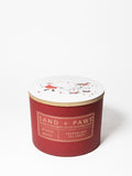 Sand + Paws Winter White 12 oz Cozy scented candle