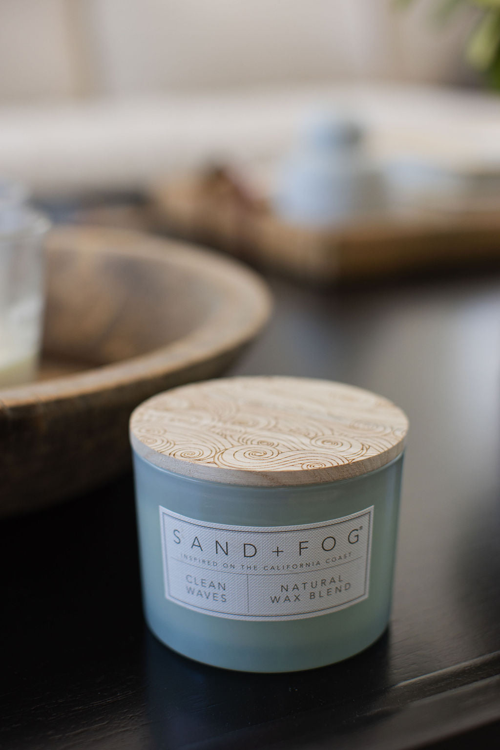 Clean Waves 12 oz Cozy scented candle