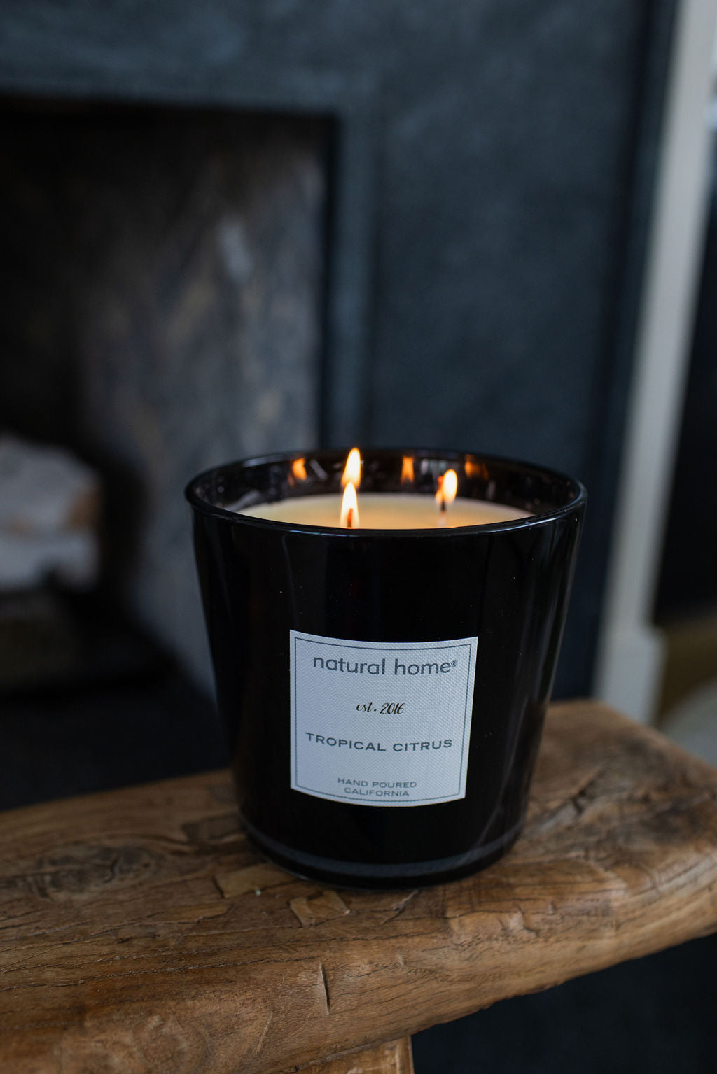 Tropical Citrus Natural Home 31 oz Cozy scented candle