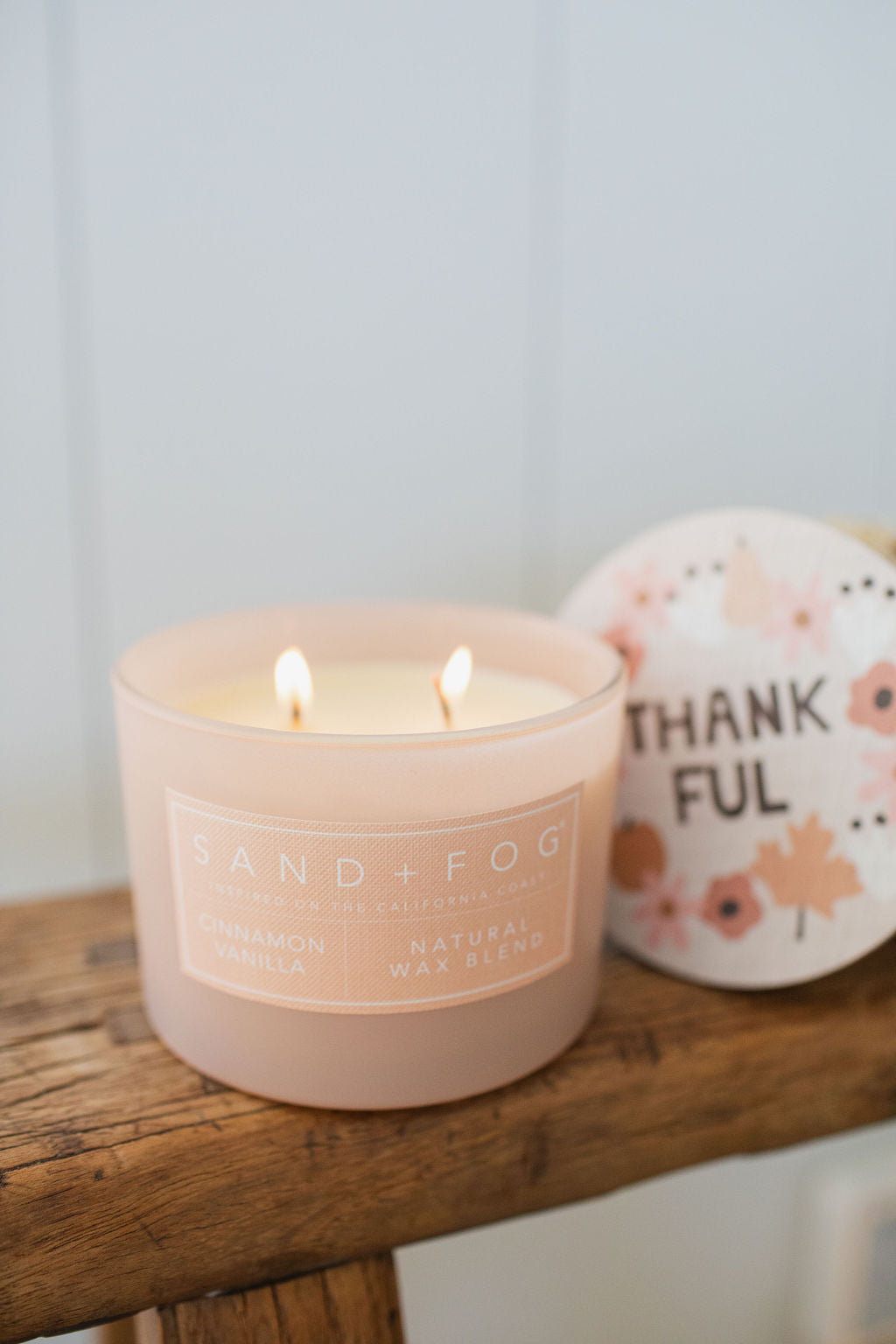 Cinnamon Vanilla 12 oz Cozy scented candle