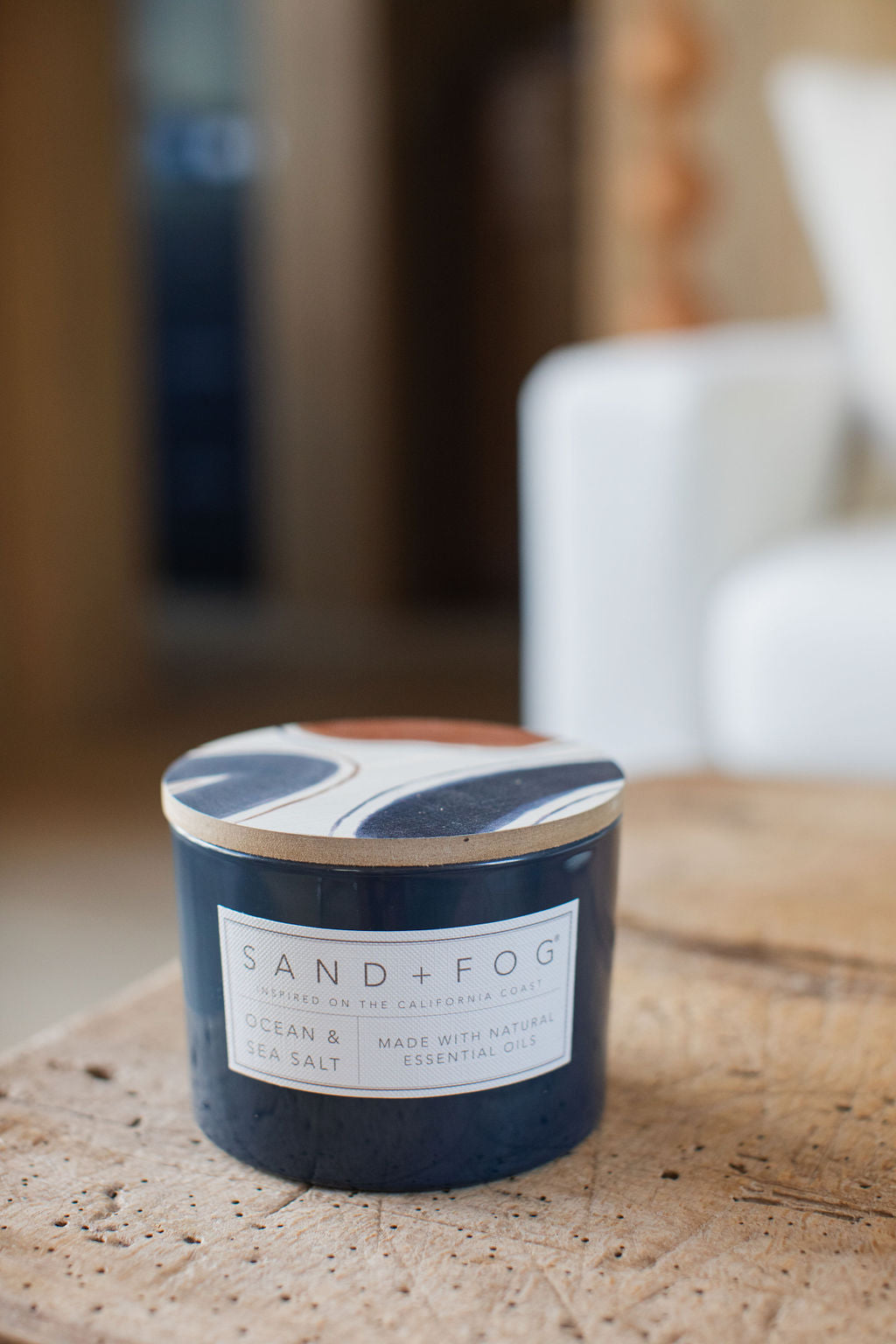 Ocean & Sea Salt 12 oz Cozy scented candle
