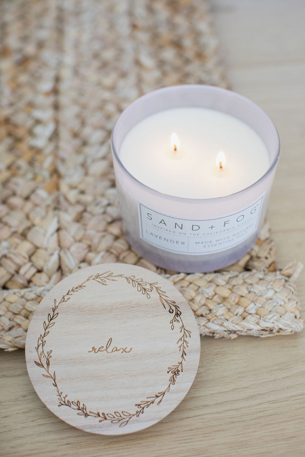 Lavender 12 oz Cozy scented candle