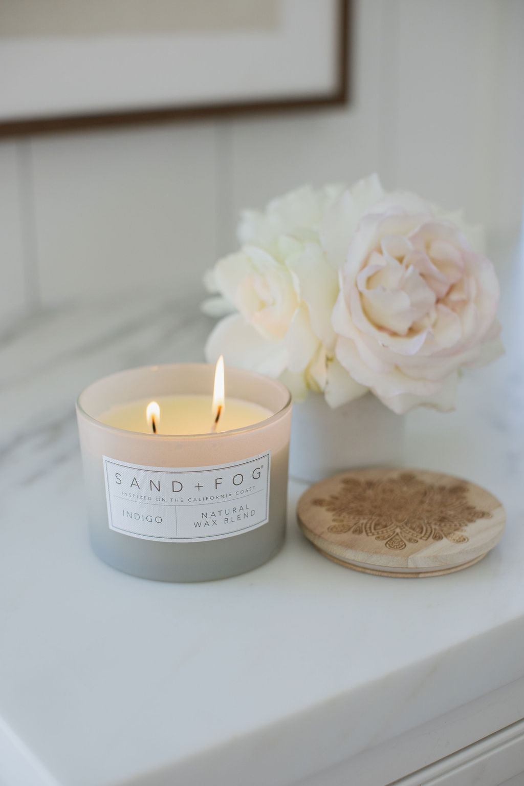 Indigo 12 oz Cozy scented candle