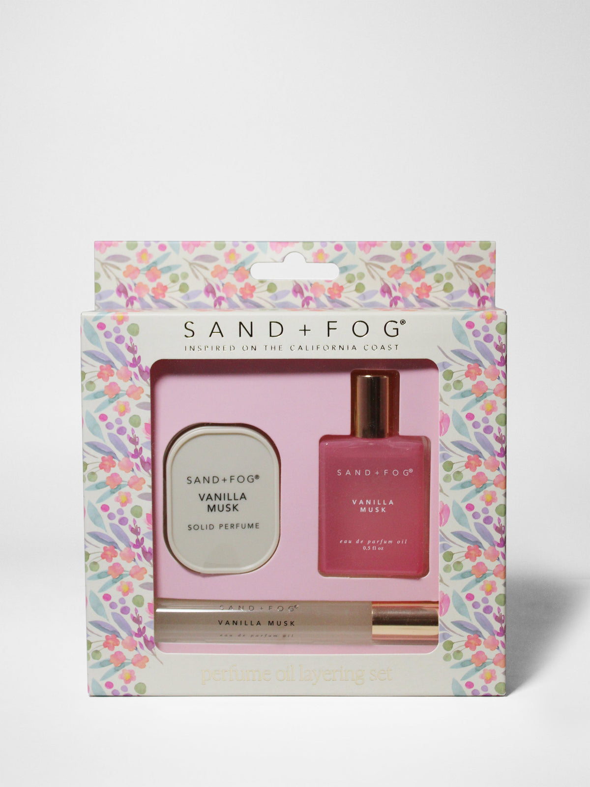 Perfume Oil Long-lasting Rollerballs and Solid Perfume Set - Vanilla Musk