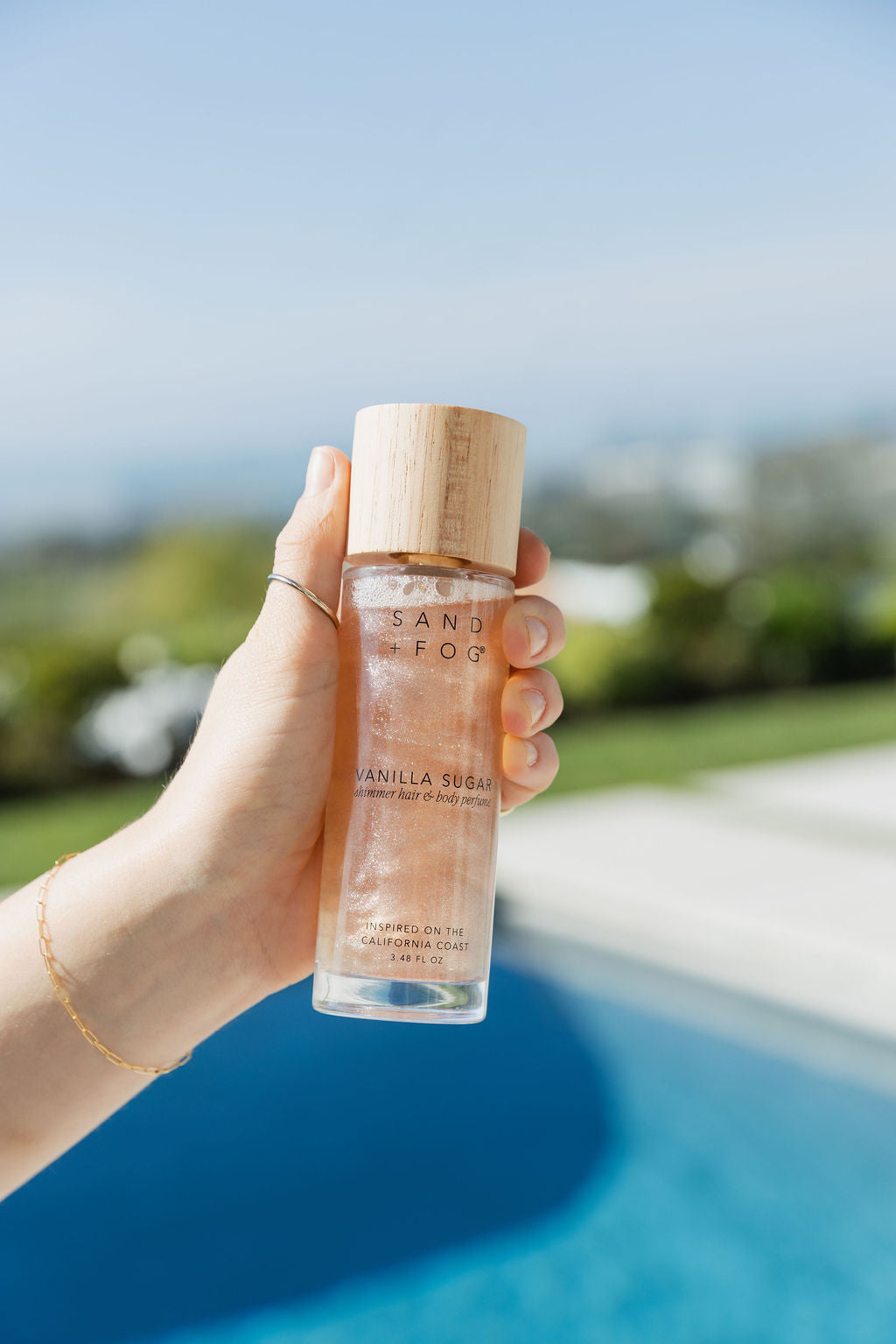 Vanilla Sugar 106 ml Long-lasting Shimmer Hair & Body Perfume